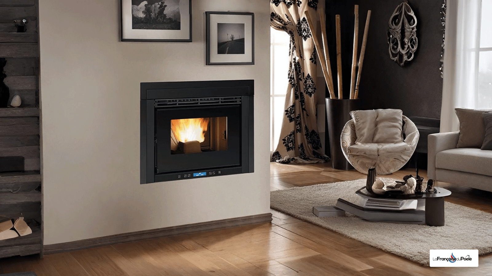 Dimensions insert à granulés Comfort P70 H49 5.0