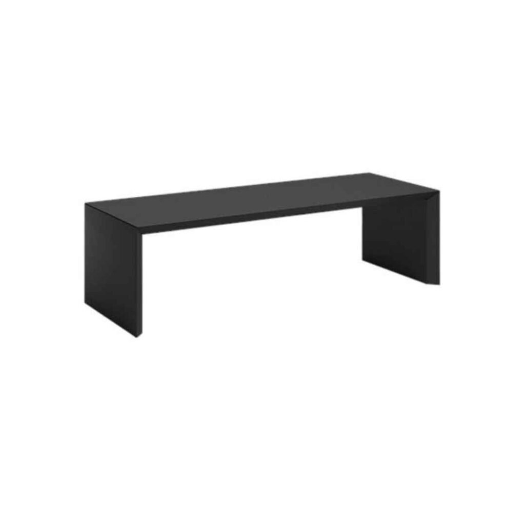 Banc noir pour poêle à bois DANTE