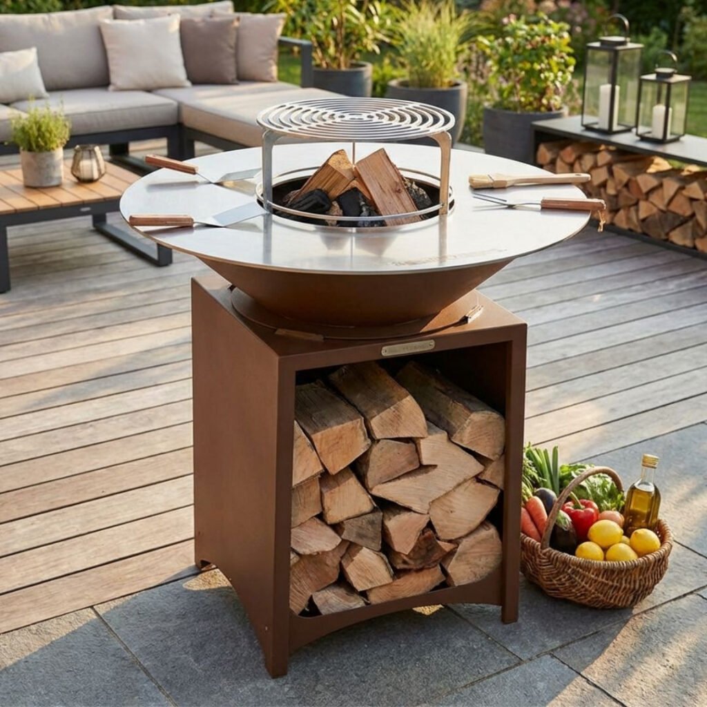 Brasero Plancha Bois Brasinox Fiesta ⌀75 cm