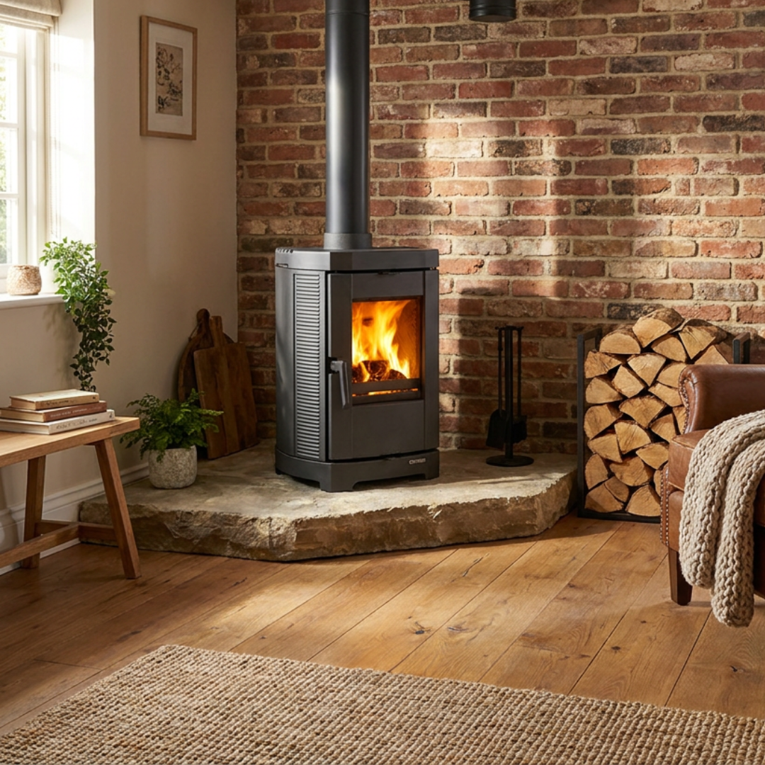 Poêle à bois compacte Brigitta.16 - 4.7 kW – Image 4