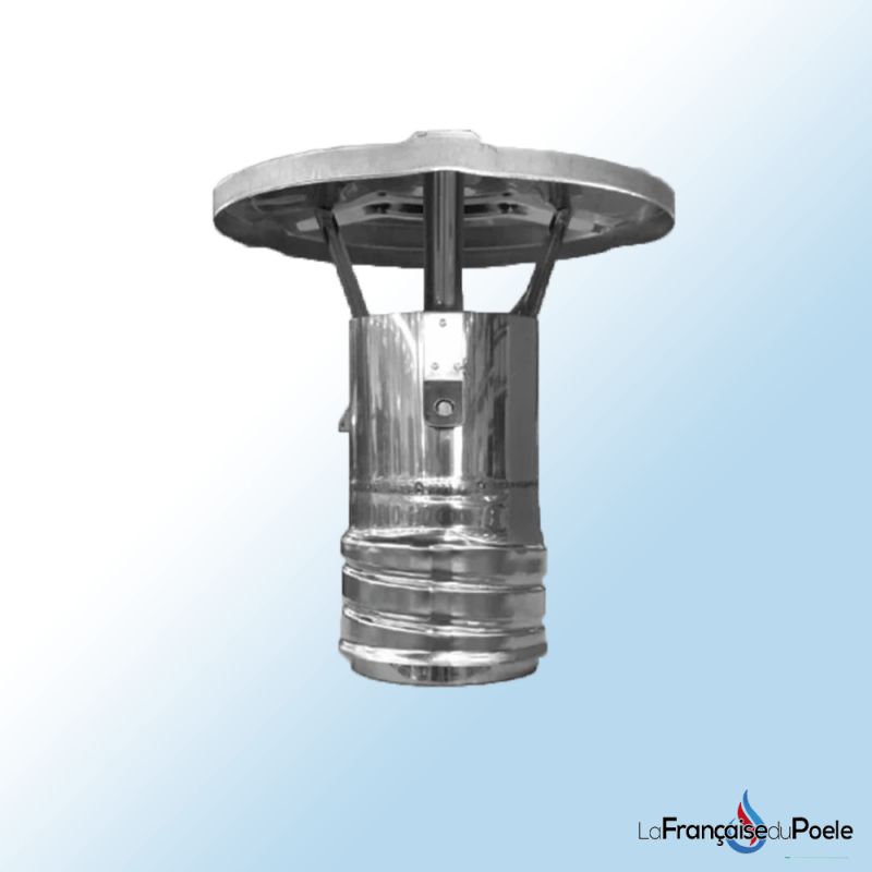 Chapeau chinois 80 mm à visser pour flexible DS