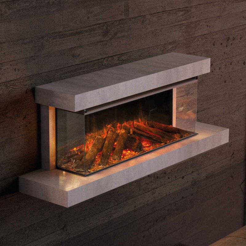 Cheminée électrique avec cadre Lumen 1200 2000W