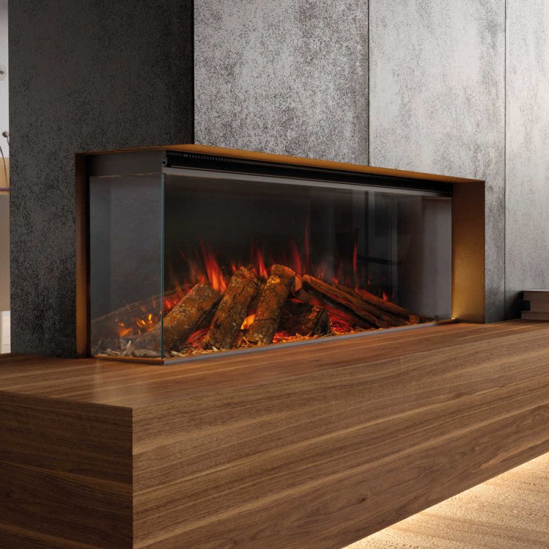 Cheminée électrique à effet de flammes Lumen 1200 2000W