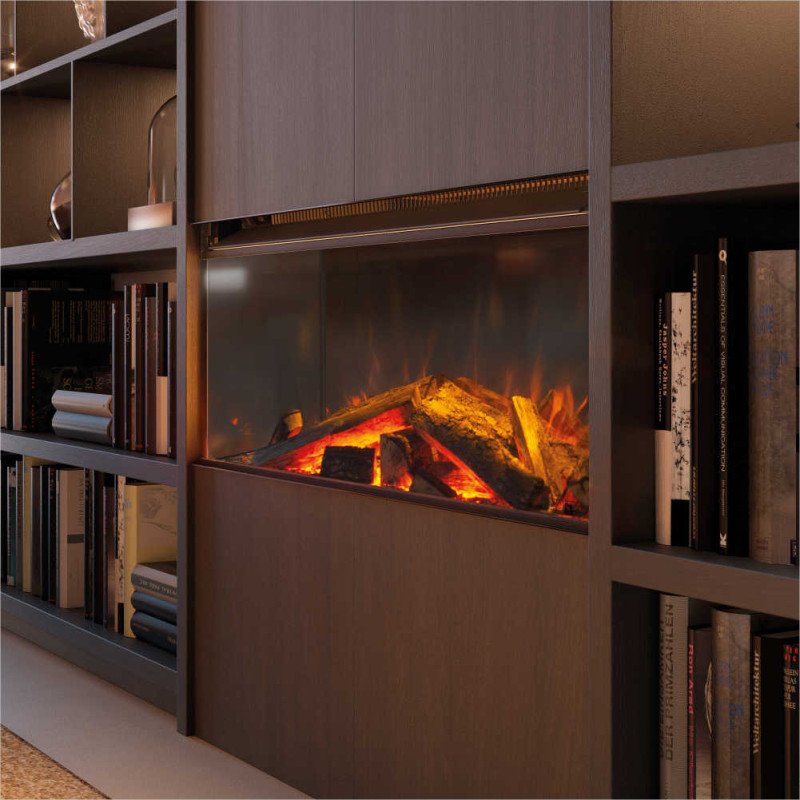 Cheminée électrique à effet de flammes Lumen 870 2000W