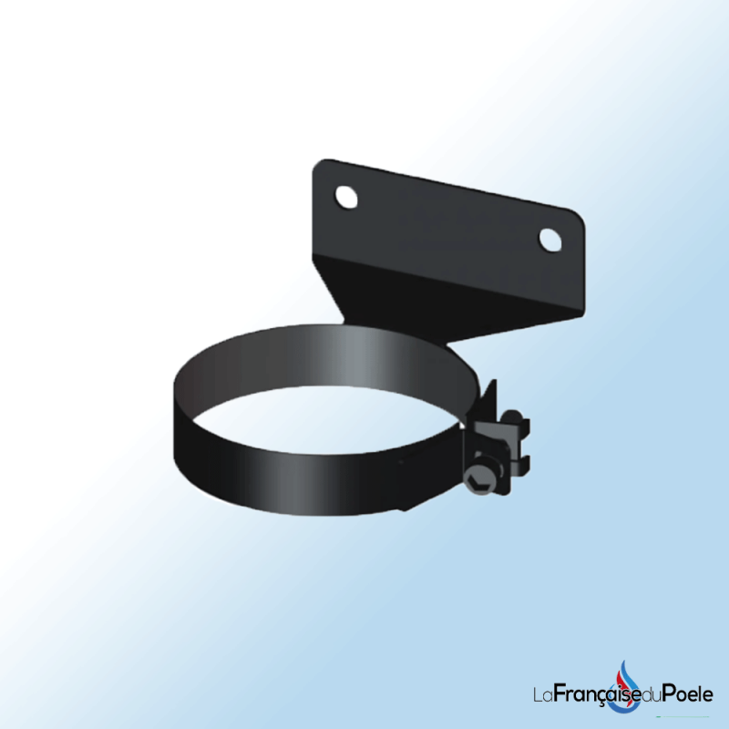 Collier de fixation murale plat Ø80/125mm - DINAK