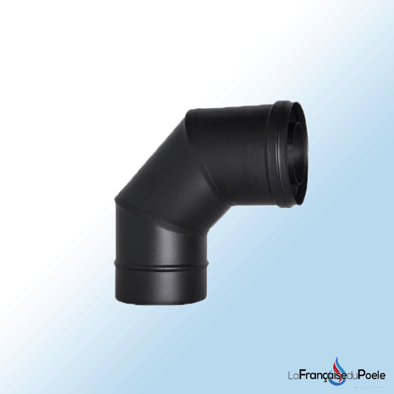 Coude 90 diamètre 80 concentrique L125 - DINAK