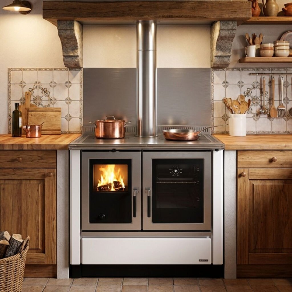 Cuisinière à bois encastrable Venezia 8.3Kw