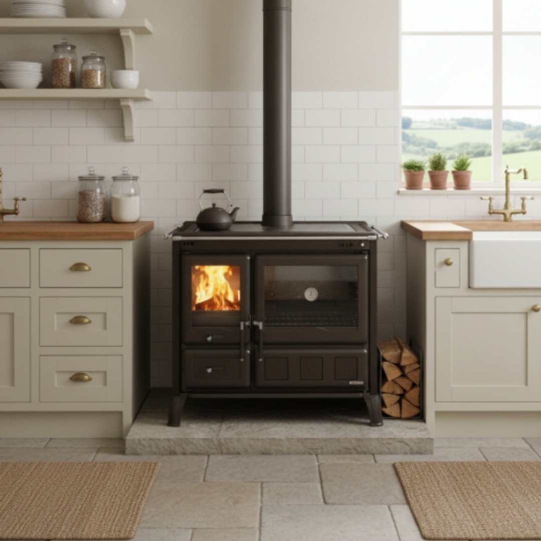 Cuisinière à bois Gardenia XXL Steel 10.5kw – Image 4