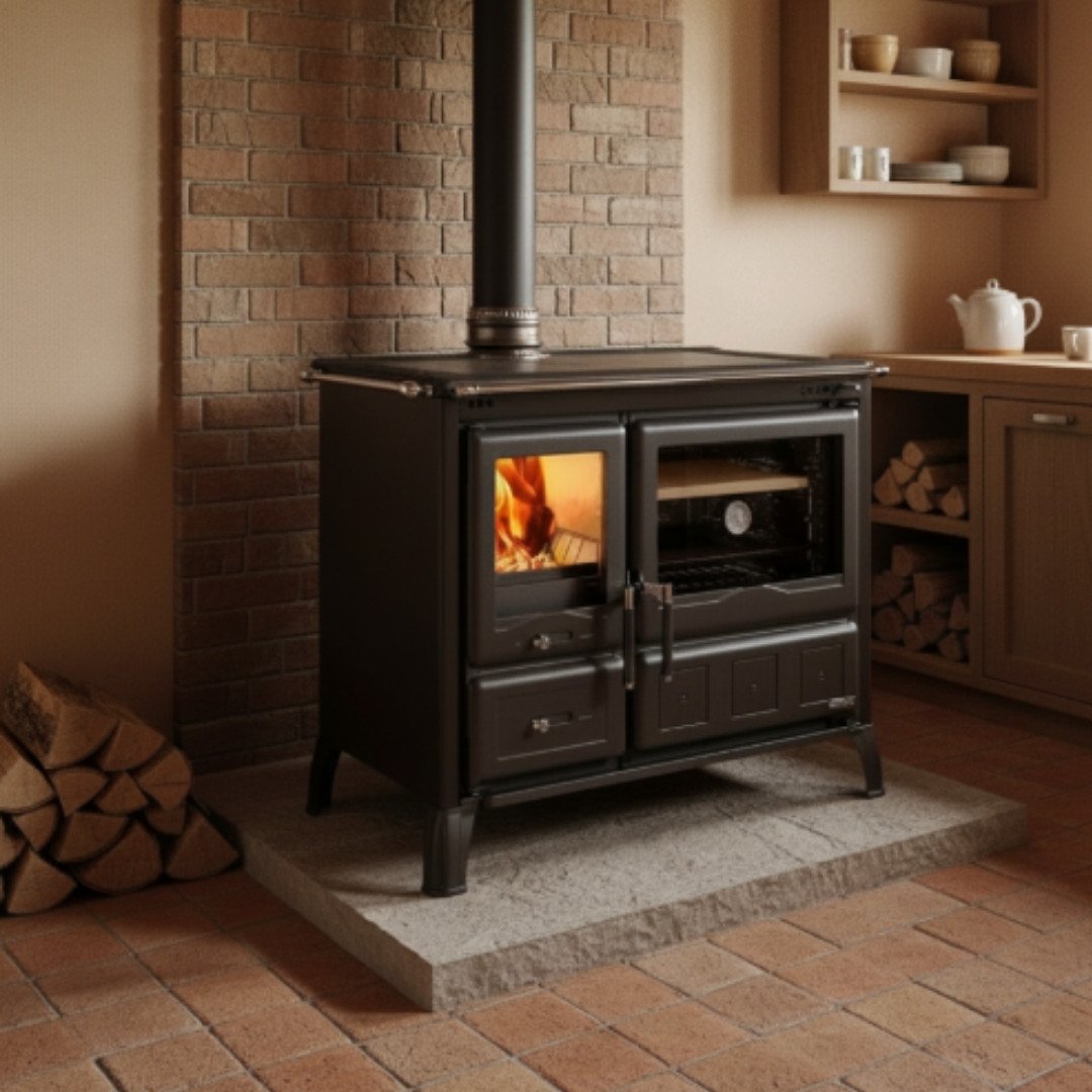 Cuisinière à bois Gardenia XXL Steel 10.5kw – Image 6
