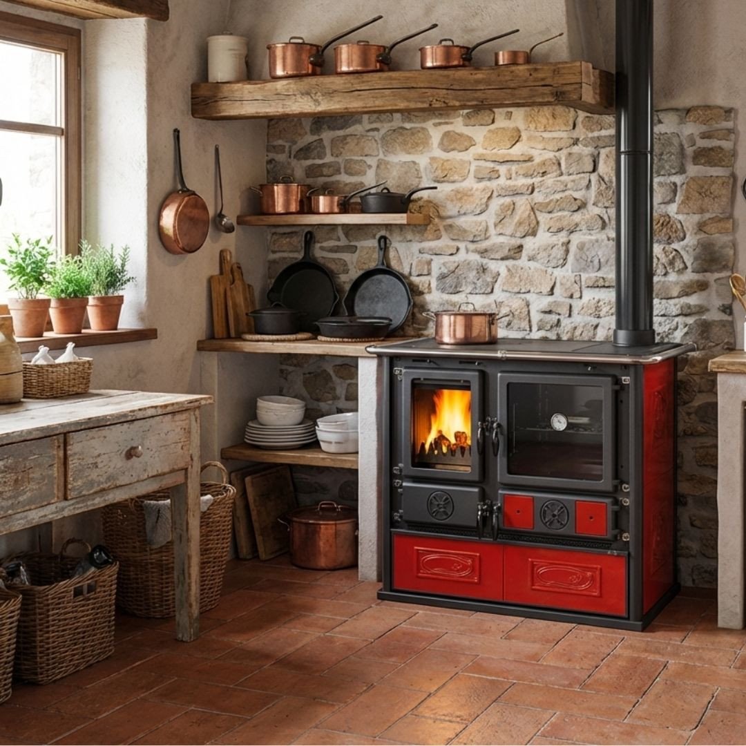 Cuisinière à bois Rosa.16 Ceramica – 8,8 kW – Image 6