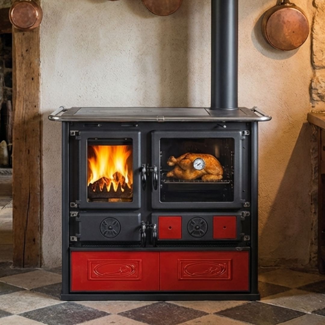Cuisinière à bois Rosa.16 Ceramica – 8,8 kW