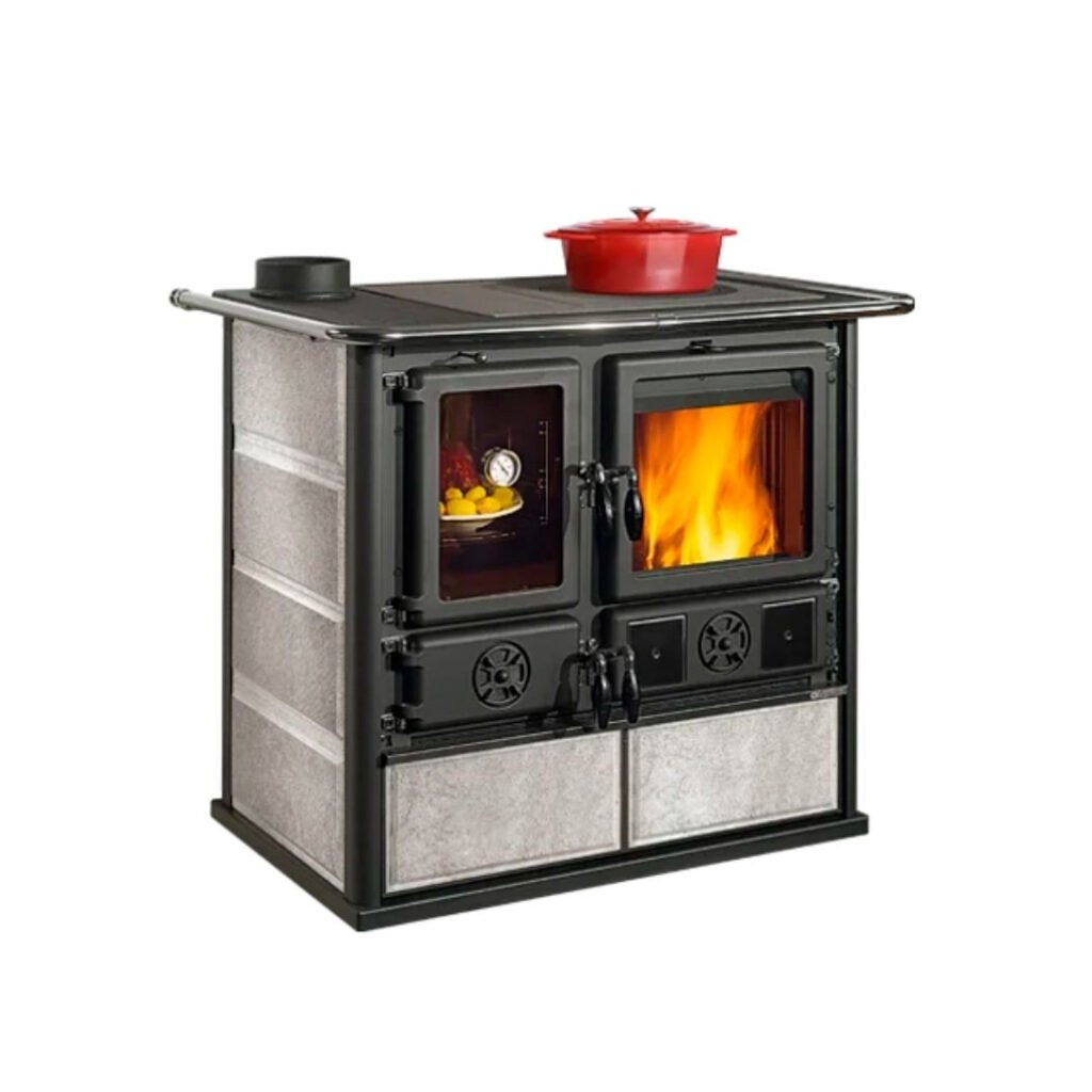 Cuisinière à Bois Rosa Sinistra Reverse 8kw