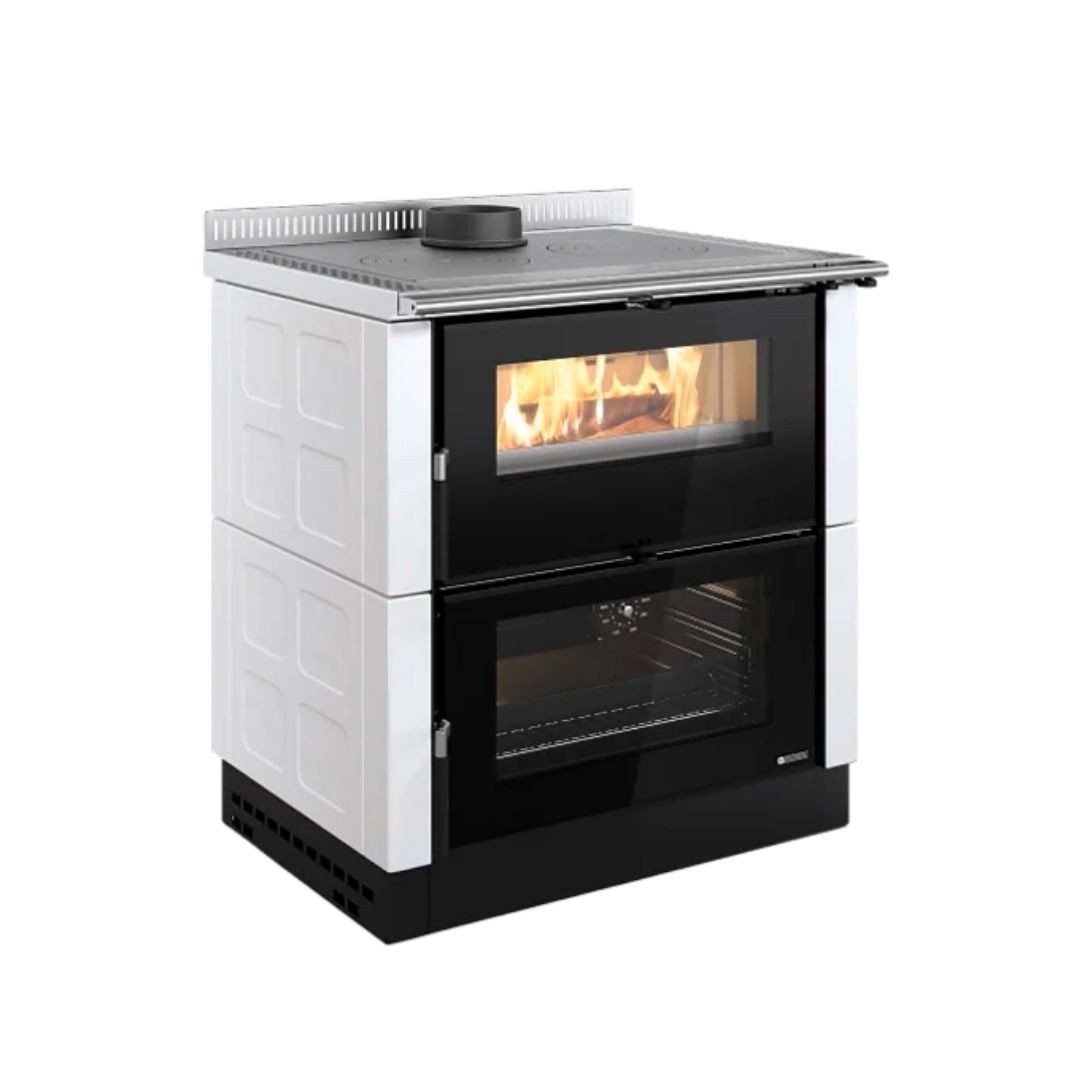 Cuisinière à Bois Verona XXL Maiolica 7 kW – Image 2