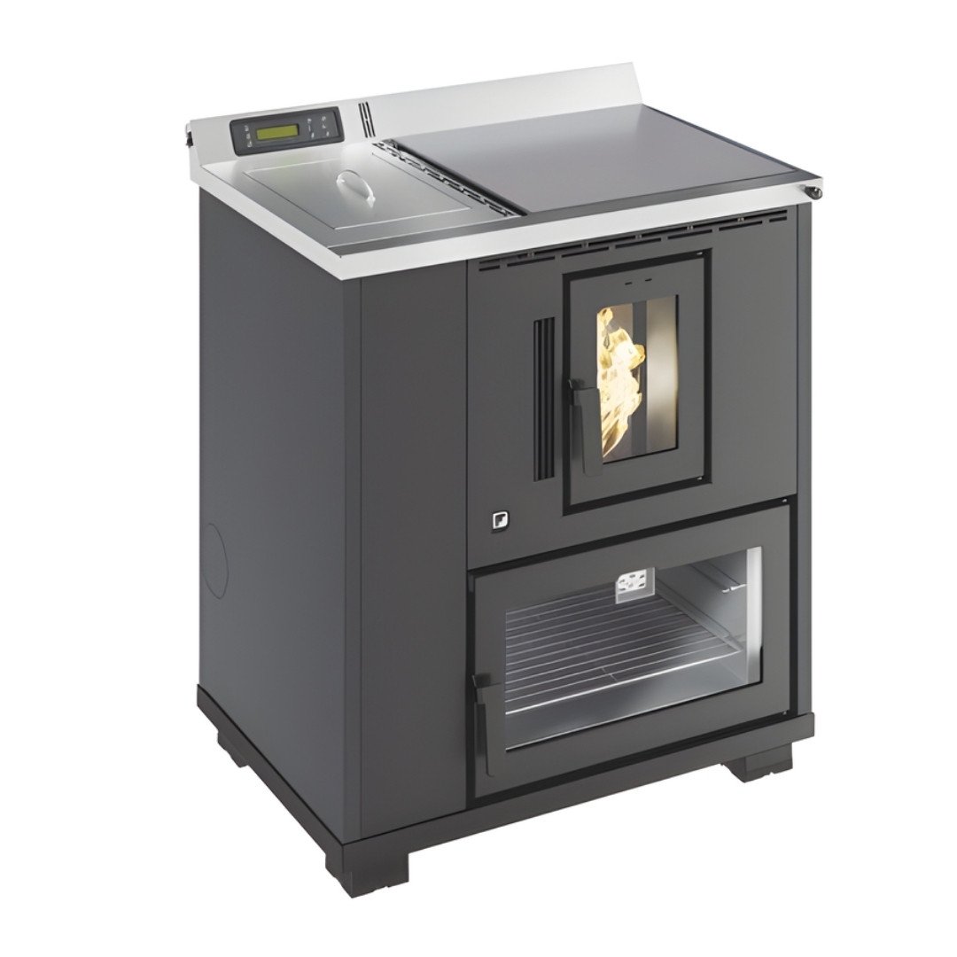 Cuisinière à granulés de bois Desy 9 kW – Image 2
