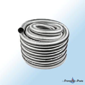Flexible inox double peau Ø80 mm - au mètre