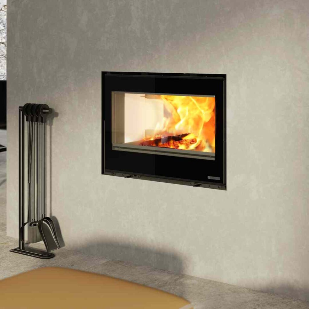 Insert à bois ventilé INSERTO 80 LEAN - 9,5 kW