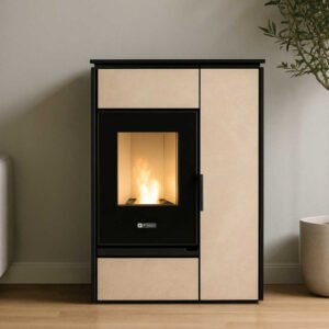 Poêle Mixte Bois et Granulés 10 kW Margaret Gres Ostuni
