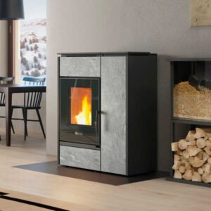 Poêle Mixte Bois et Pellets Margaret Petra 10 kW