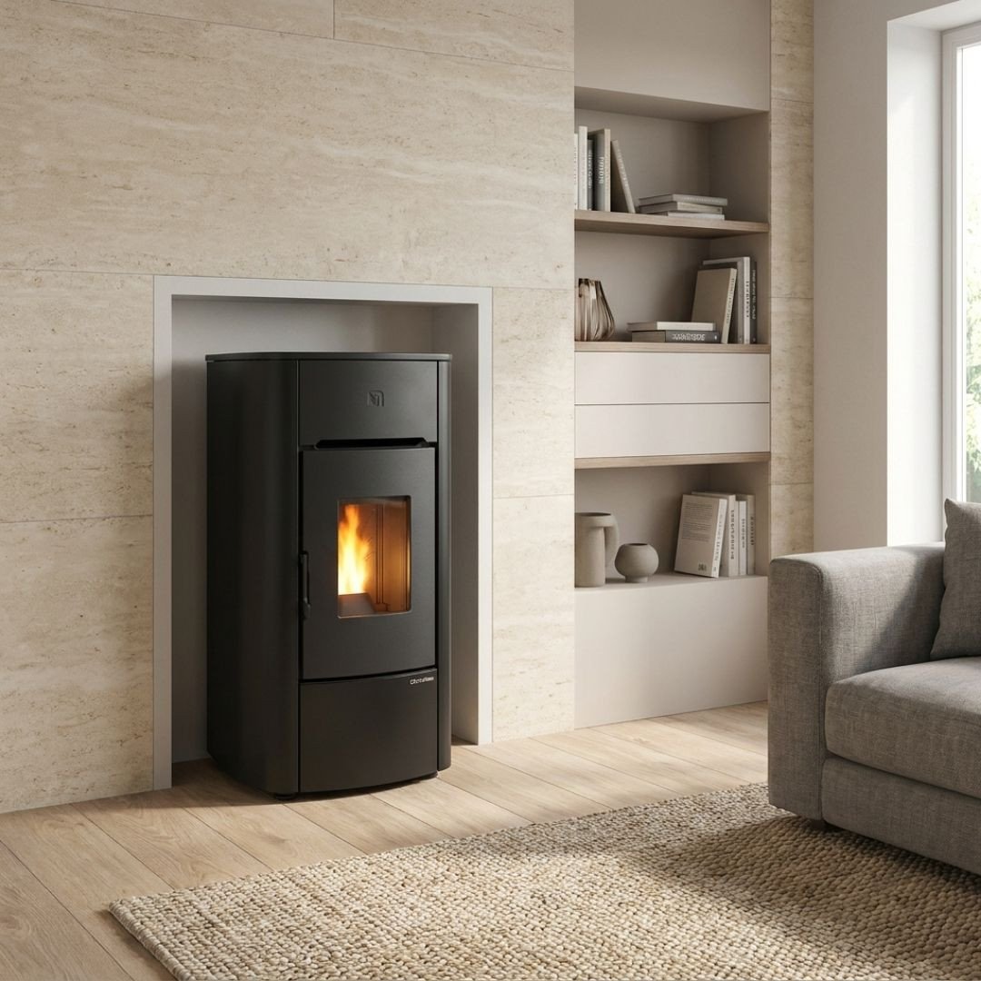 Poêle à pellets canalisable Mariella Plus AD 7 kW – Image 6