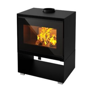 Poêle à bois Meleze 10.8kw Linea vz