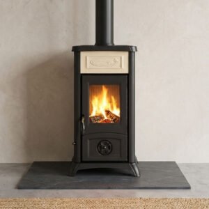 Poêle à bois Gemma Lean Ceramica 6,5 kW