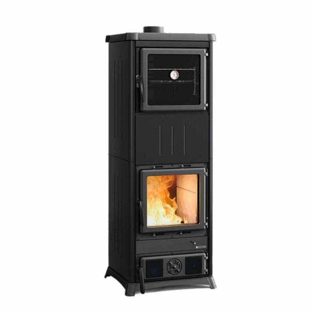 Poêle à bois avec four NOVA FORNO.16 STEEL 11,8 kW