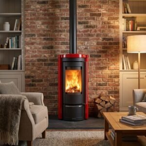 Poêle à bois rond LIÙ.16 - 7,5 kW