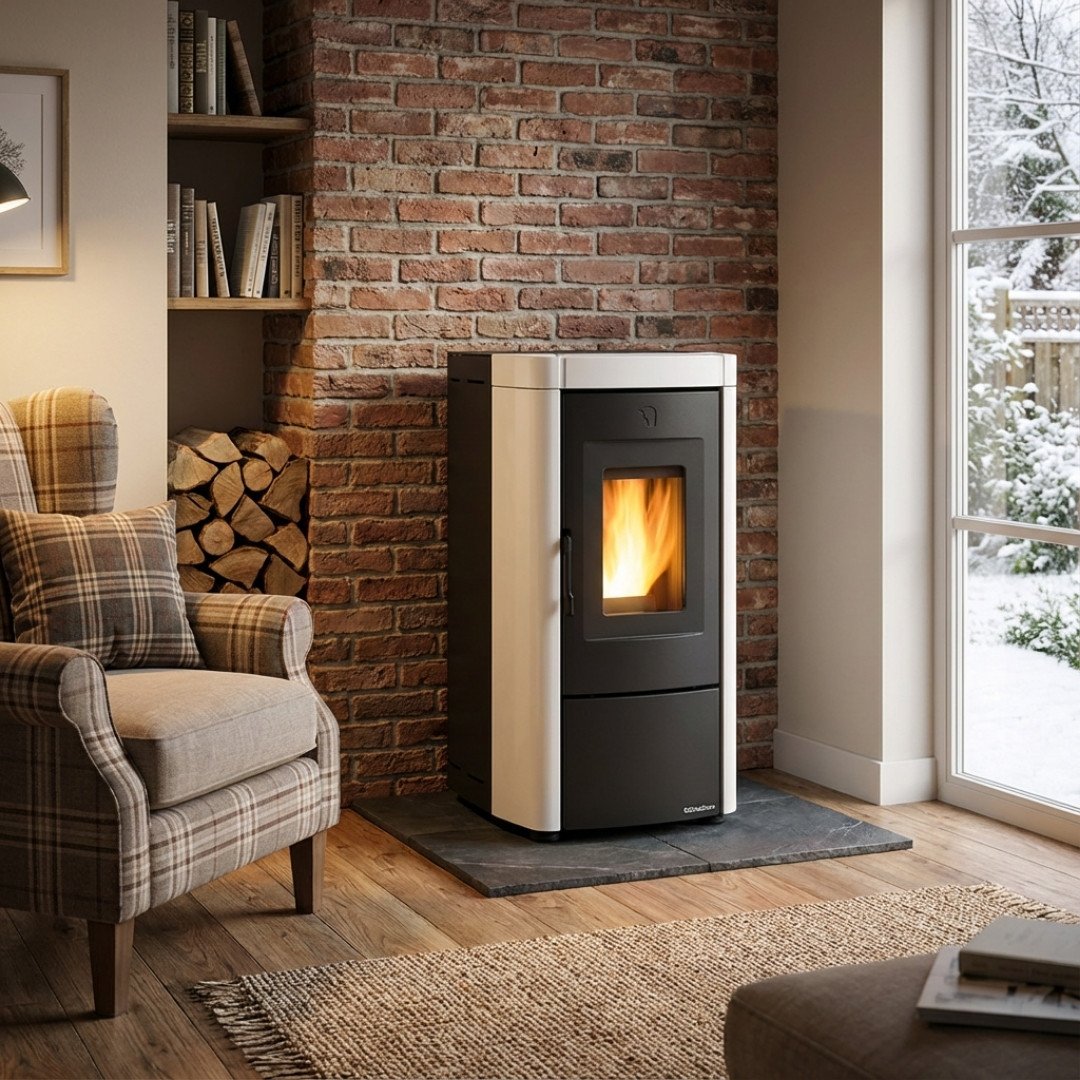 Poêle à Granulés 7 kW Moira EVO – Image 4