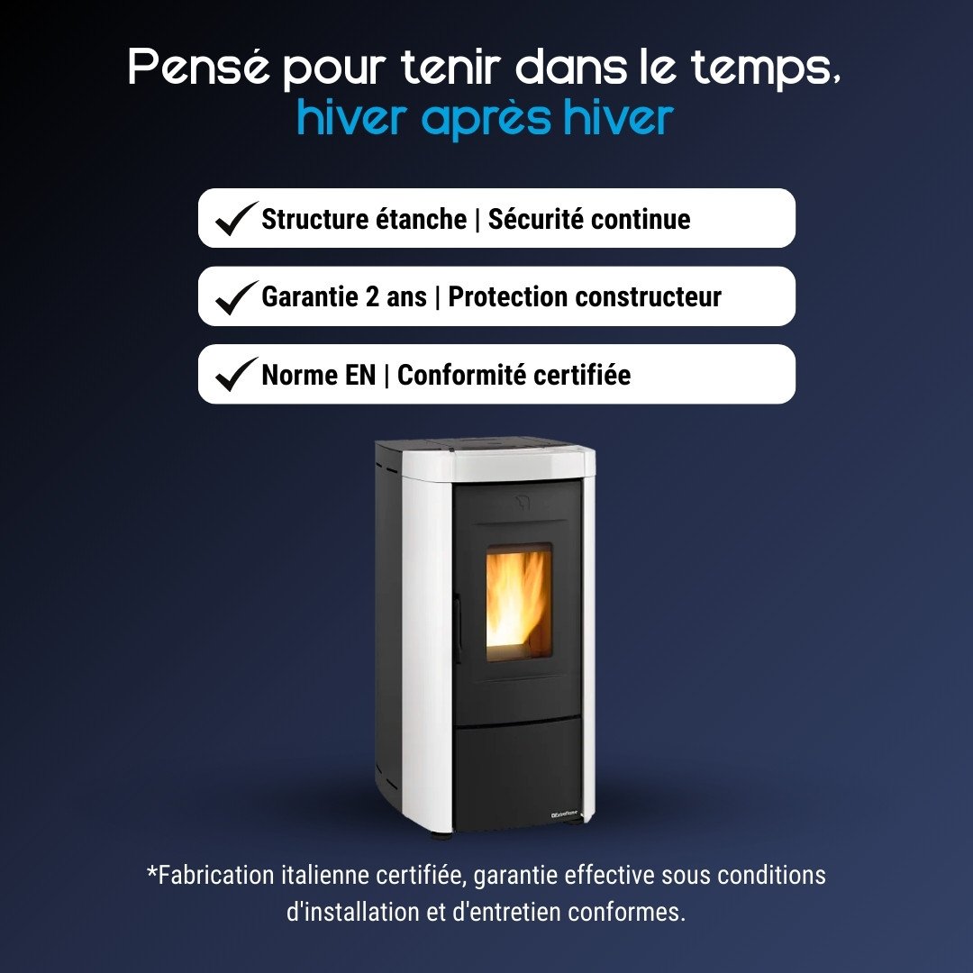 Poêle à Granulés 7 kW Moira EVO – Image 5