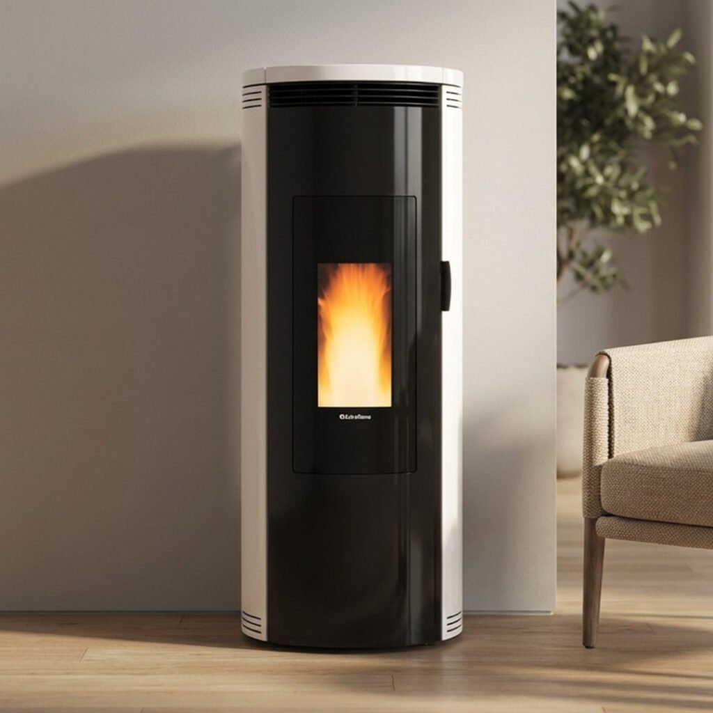 Poêle à granulés étanche Amika AD 8 kW