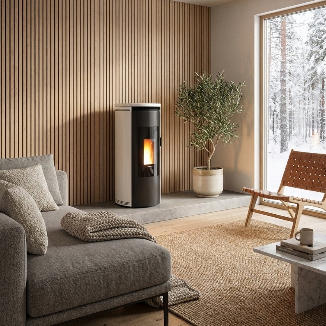 Poêle à granulés étanche Amika AD 8 kW – Image 3