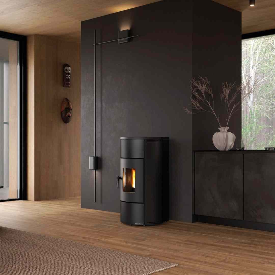 Poêle à granulés étanche canalisée Daniela Plus - 8 kW – Image 5