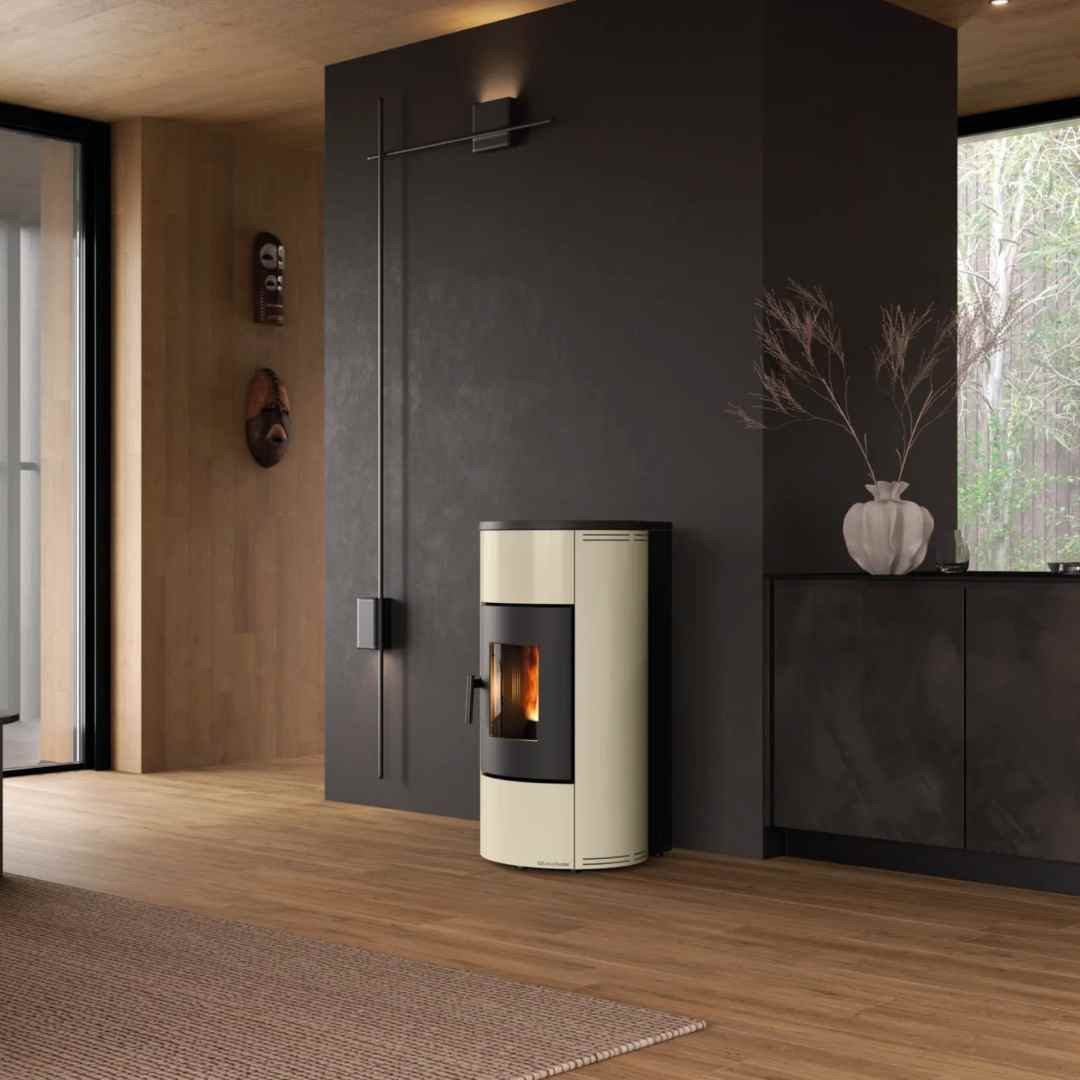 Poêle à granulés étanche canalisée Daniela Plus - 8 kW – Image 7