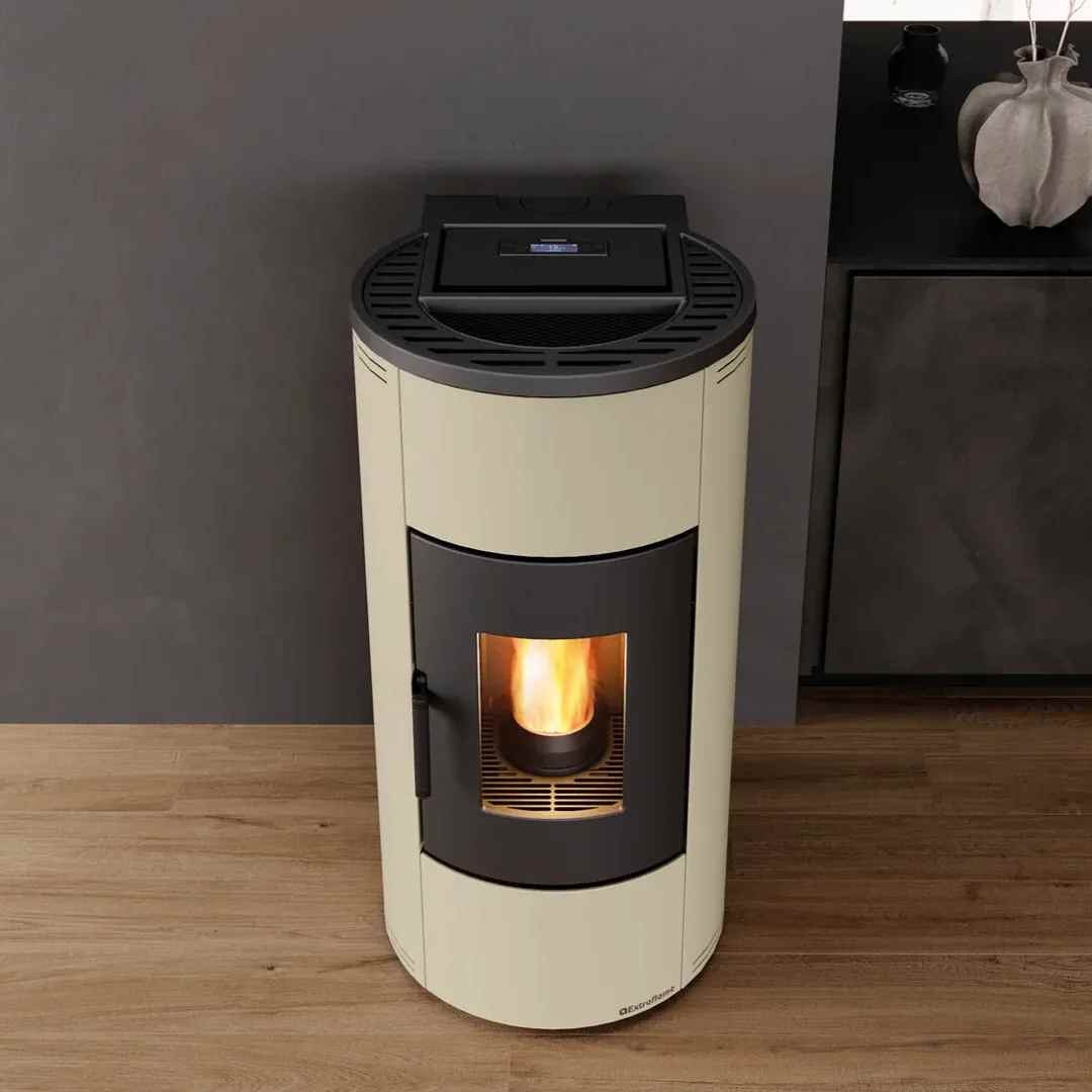 Poêle à granulés étanche canalisée Daniela Plus - 8 kW – Image 8