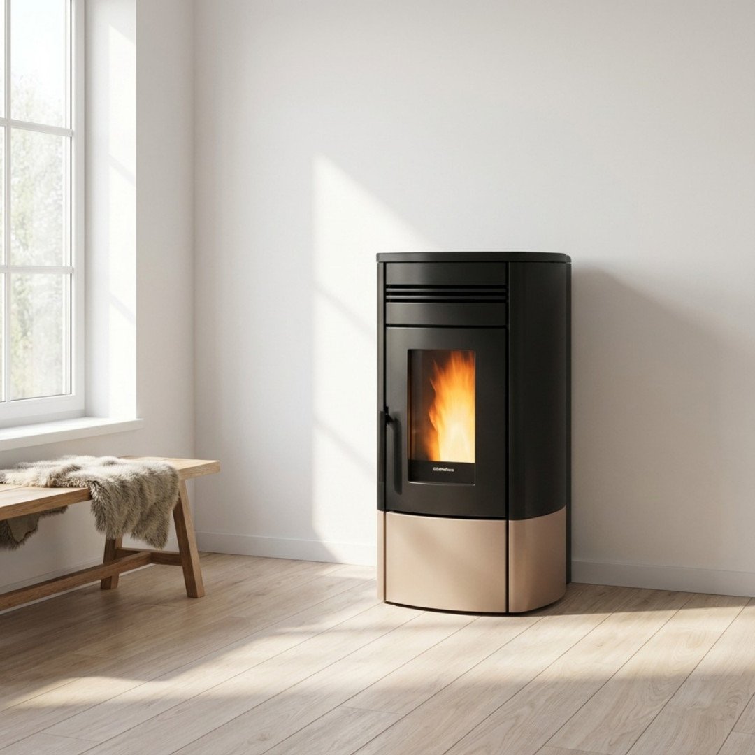 Poêle à Granulés Étanche 12 kW Noris – Image 4