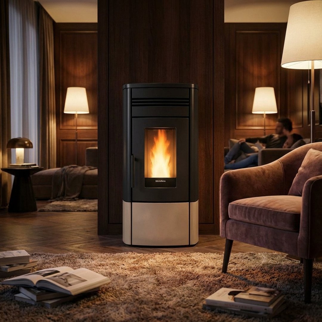 Poêle à Granulés Étanche 12 kW Noris – Image 6