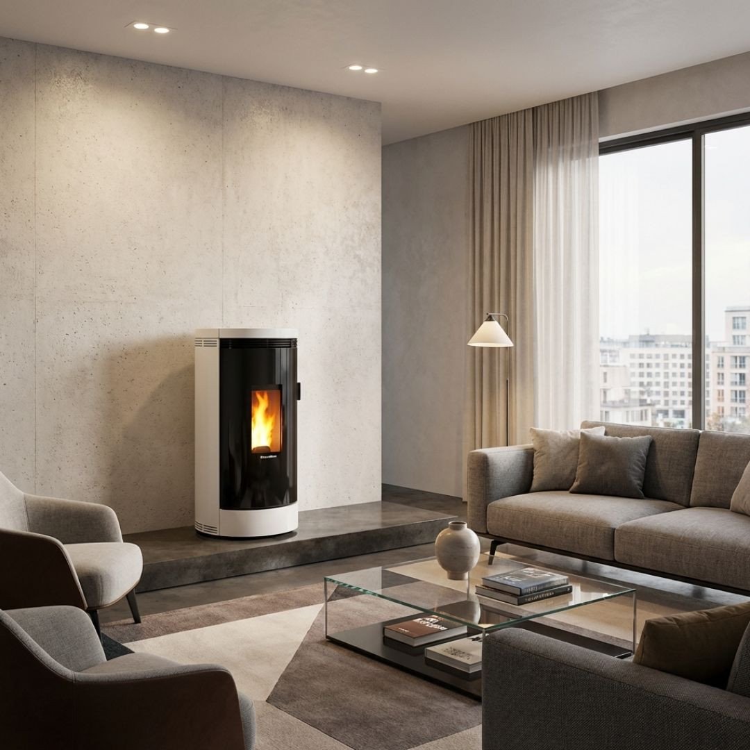Poêle à Granulés Étanche Debby Evo 9 kW – Image 4