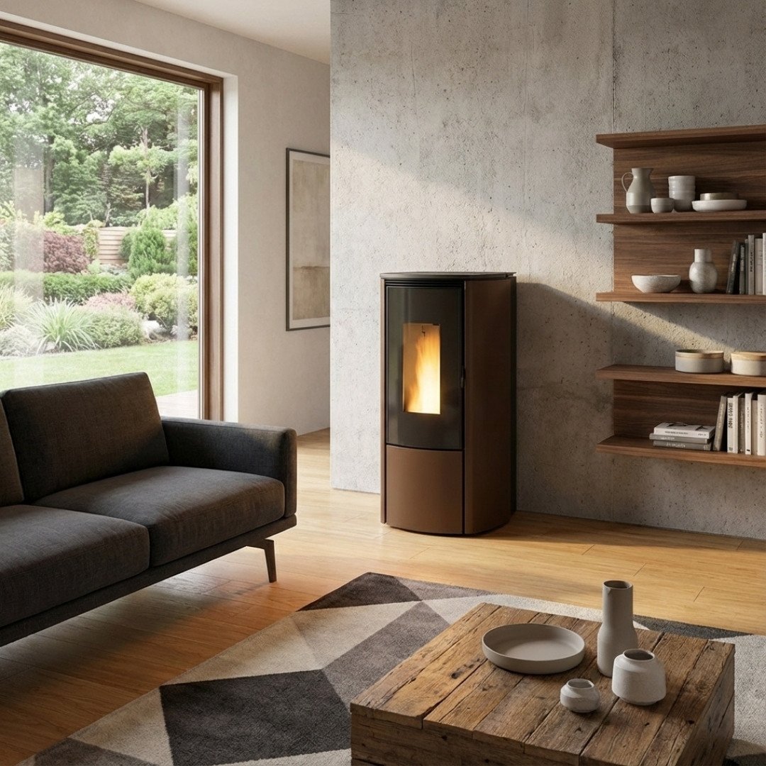 Poêle à Granulés Étanche 9 kW Katia 9 – Image 6