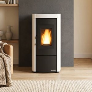 Poêle à Granulés Étanche à Ventouse Moira 7 kW + Kit ventouse
