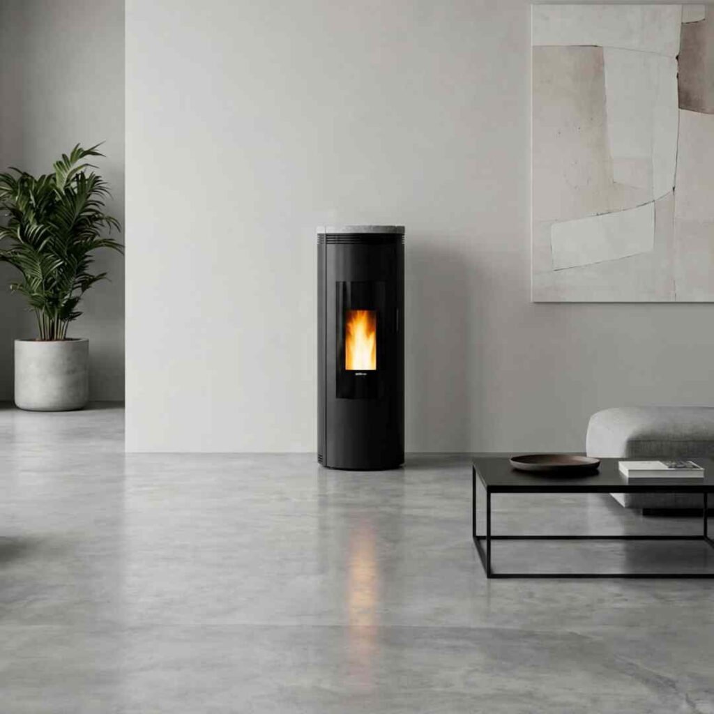 Poêle à granulés étanche AMIKA PETRA AD - 8 kW