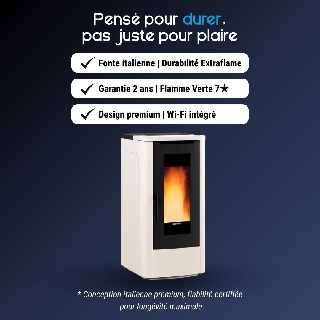 Poêle à Granulés Extraflame Teorema Plus AD - 12 kW – Image 5