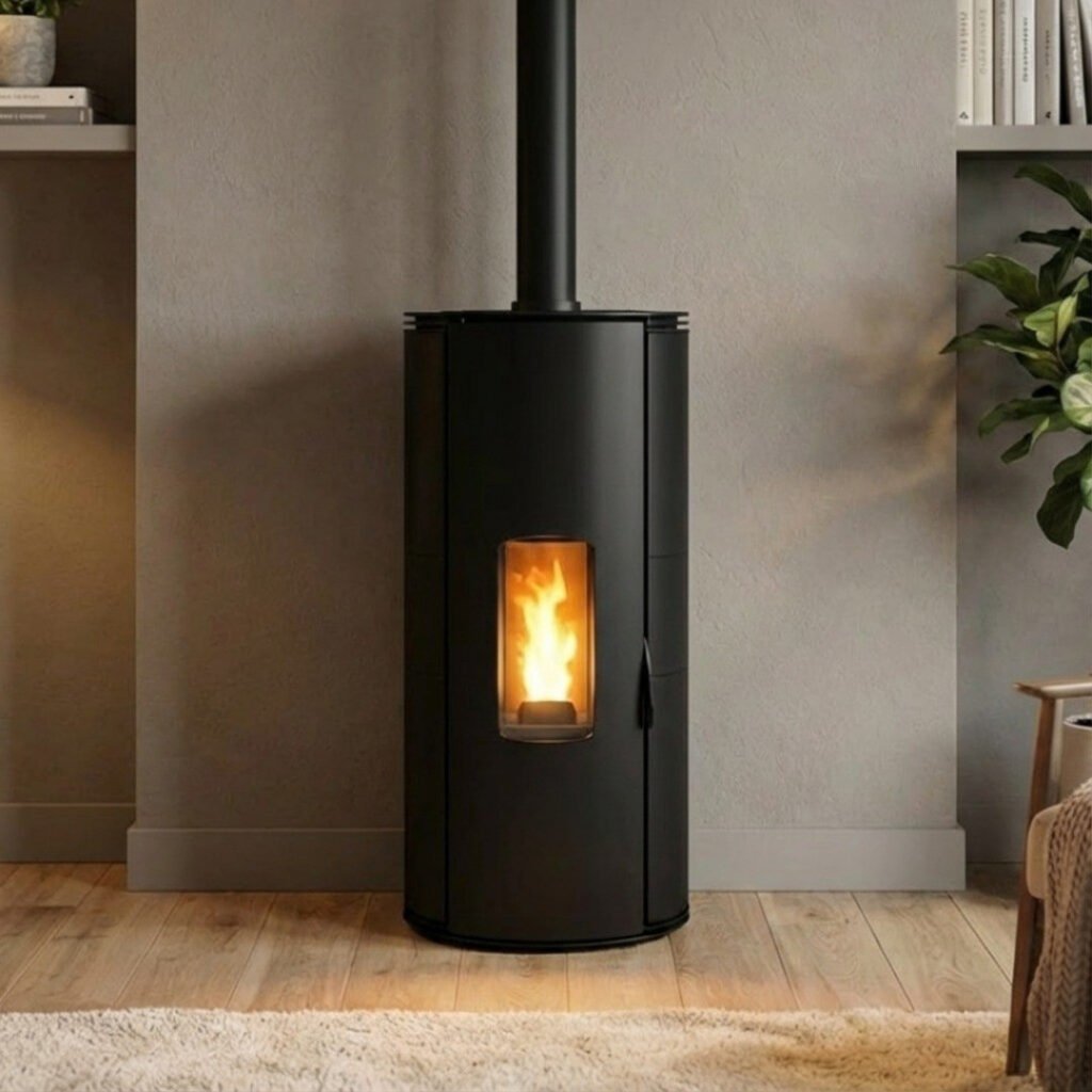 Poêle à Granulés Lorena PJ 9Kw avec Sortie Supérieure