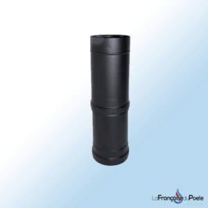 Raccord ajustable 80/125 - 80/130 Sortie up poêle