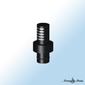 Sortie ventouse verticale courte 390mm - DINAK