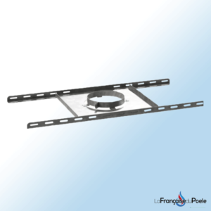 Support plancher 80/125 inox