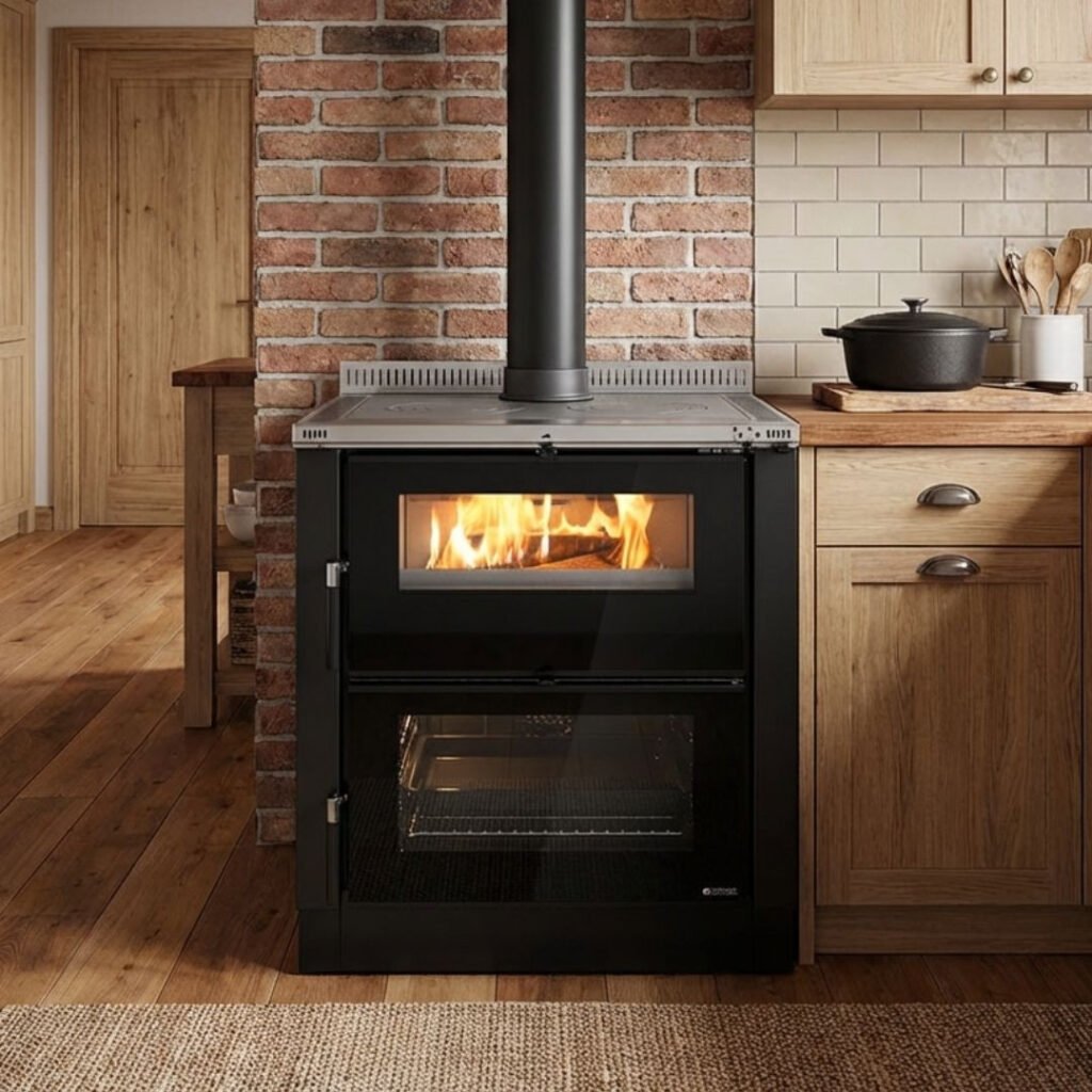 Cuisinière à Bois Encastrable 7 kW Verona XXL.16